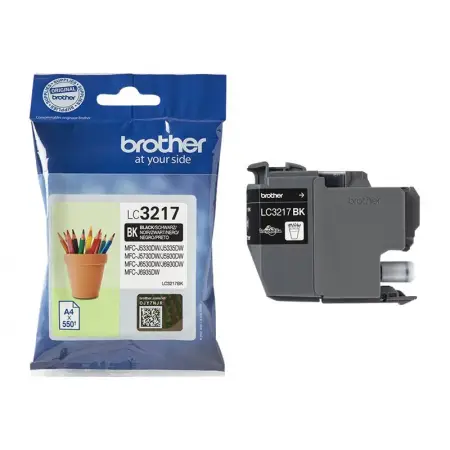 BROTHER LC3237BK Tusz Brother LC3237BK black 3000 str MFCJ6947DW